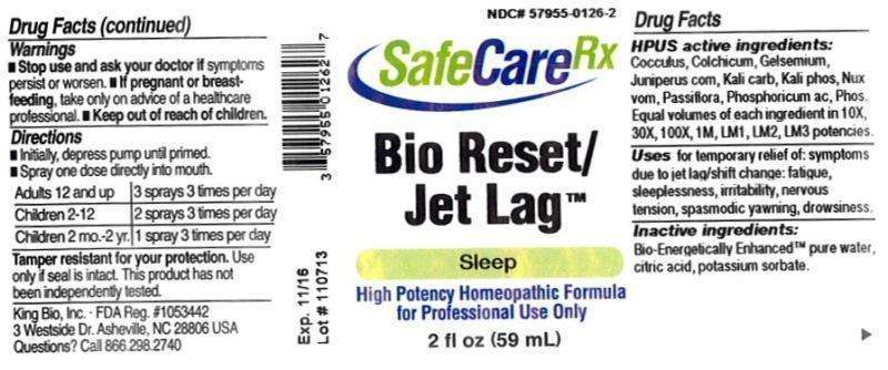 Bio Reset/Jet Lag